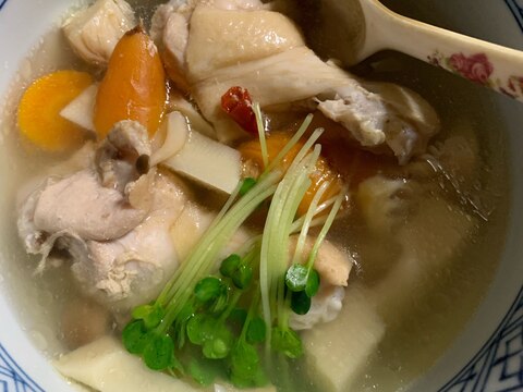 なんちゃって参鶏湯